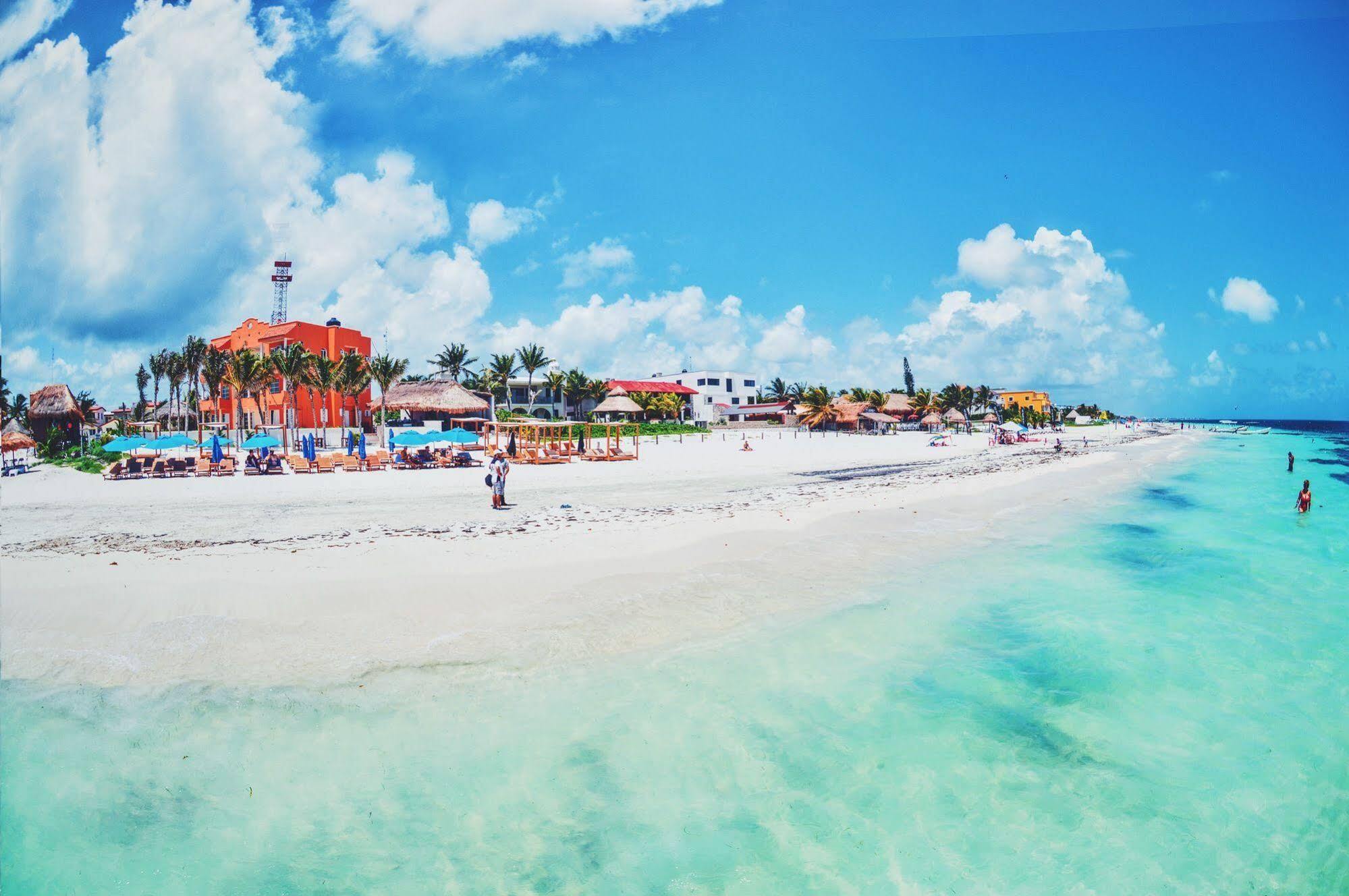 Cielo Beach Hotel Puerto Morelos プエルト・モレロス エクステリア 写真
